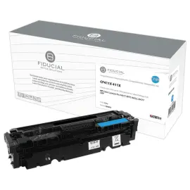 Toner remanufactur&eacute; &eacute;q. HP CF411X - Haute capacit&eacute; - Cyan 