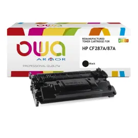 Toner &eacute;q. HP CF287A - Noir - OWA 