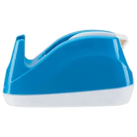 D&eacute;vidoir lest&eacute; pour rouleaux adh&eacute;sifs 33m x 19 mm - Bleu - FIDUCIAL OFFICE SOLUTIONS 