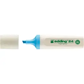 Surligneur - pointe large - ECOLINE E24 - bleu clair - EDDING 