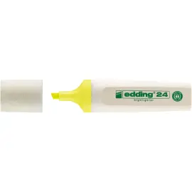 Surligneur E24 - Pointe large - Jaune - Edding 