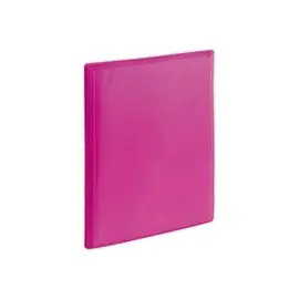 Prot&egrave;ge-documents personnalisable - 40 poches - rose - FIDUCIAL 