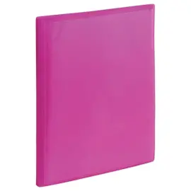 Prot&egrave;ge-documents personnalisable  - 60 poches - rose - FIDUCIAL 