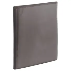 Prot&egrave;ge-documents personnalisable  - 80 poches - noir - FIDUCIAL 