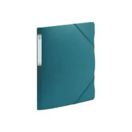 Chemise 3 rabats &agrave; &eacute;lastiques - polypropyl&egrave;ne  5/10e - vert fonc&eacute; - FIDUCIAL 
