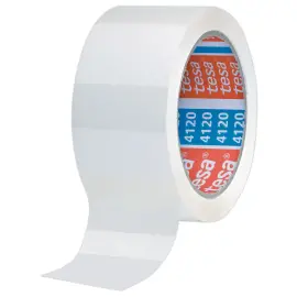 Rouleau d'adh&eacute;sif d'emballage en PVC - Transparent - 100 m x 50 mm - TESA 