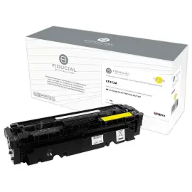 Toner remanufactur&eacute; &eacute;q. HP CF412A - Jaune 
