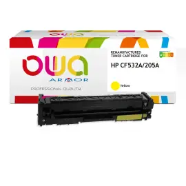 Toner &eacute;q. HP 205A - Jaune - OWA 