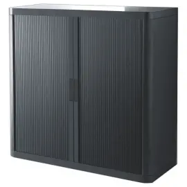 Armoire basse Easyoffice - Noir - PAPERFLOW 