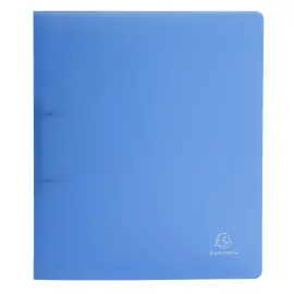 Classeur polypropyl&egrave;ne chromaline A4 maxi - bleu fonc&eacute; - EXACOMPTA 