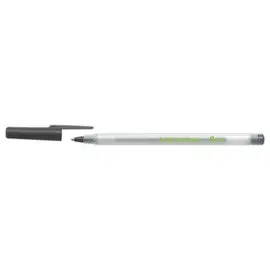 Stylo bille Round Stic ECOlutions - Pointe moyenne - Noir - BIC 