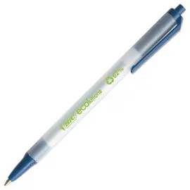 50 Stylos bille r&eacute;tractables Click Stic Ecolutions - bleu - BIC 
