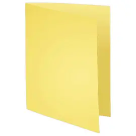 100 Chemises 24 x 32 cm Super 210 - Jaune - Exacompta 