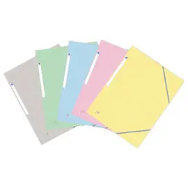 10 Chemises Top fil+ A4 - assortis - OXFORD 