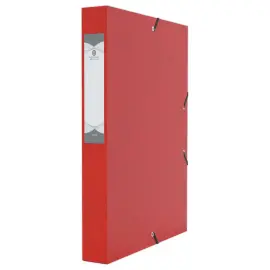 Bo&icirc;te de classement - 24x32 - Dos 40 mm - rouge - FIDUCIAL 