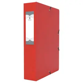 Bo&icirc;te de classement - 24x32 Dos 60 mm - rouge - FIDUCIAL 