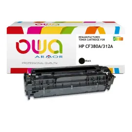 Toner &eacute;q. HP CF380A - Noir - OWA 