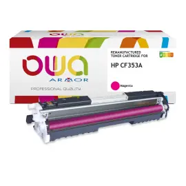 Toner &eacute;q. HP CF353A - Magenta - OWA 