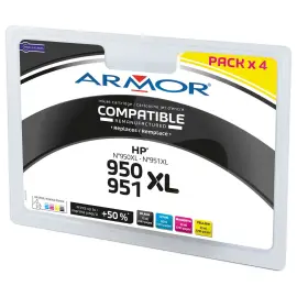 4 Cartouches eq. HP 950XL/951XL - Haute capacit&eacute; - OWA 