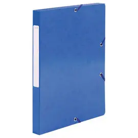 Bo&icirc;te de classement carte  - Dos 2,5 cm bleu - ACCESS 