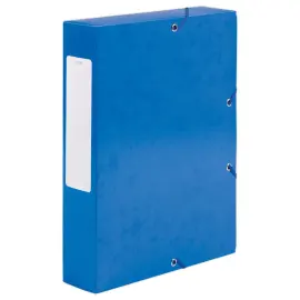 Bo&icirc;te de classement carte  - Dos 6 cm - bleu  - ACCESS 