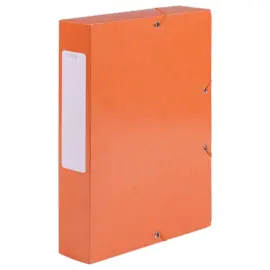 Bo&icirc;te de classement carte  - Dos 6 cm - orange - ACCESS 