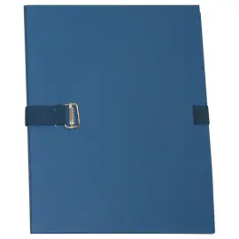 Chemise &agrave; sangle avec rabat de pied - largeur max 13 cm - bleu fonc&eacute; - ACCESS 