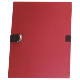 Chemise &agrave; sangle avec rabat de pied - largeur max 13 cm - bordeaux - ACCESS 