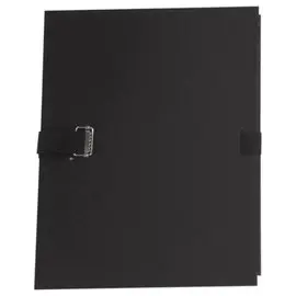 Chemise &agrave; sangle avec rabat de pied - largeur max 13 cm - noir - ACCESS 