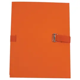 Chemise &agrave; sangle avec rabat de pied - largeur max 13 cm - orange - ACCESS 