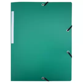 Chemise 3 rabats &agrave; &eacute;lastiques en polypropyl&egrave;ne - vert - ACCESS 