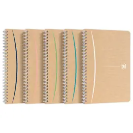 Cahier spirale A5 Touareg - 5x5 - 180 pages - OXFORD 