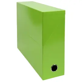 Bo&icirc;te classement IDERAMA - A4 - dos 9 cm  - vert clair - EXACOMPTA 