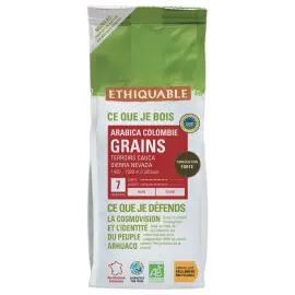 Caf&eacute; grains Colombie BIO 500g 