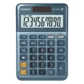 Calculatrice Casio MS100EM solaire 10 chiffres 