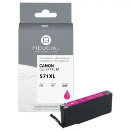 Cartouche d'encre remanufactur&eacute;e &eacute;q. CANON CLi-571XL - Haute capacit&eacute; - Magenta 