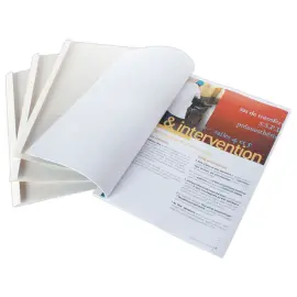100 Chemises dos pr&eacute;-encoll&eacute; A4 - capacit&eacute; : 126 &agrave; 155 feuilles 