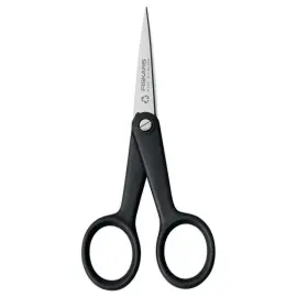 Ciseaux FISKARS ambidextres 13 cm bouts pointus recylc&eacute;s / recyclables 