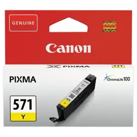 Cartouches CANON CLI-571 jaune 