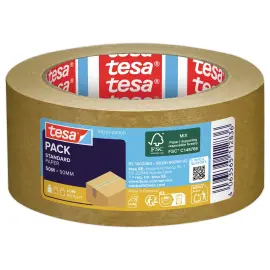Ruban Tesapack papier kraft 50 m x 50 mm 