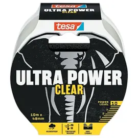 Ruban Tesa Ultra Power Clear 10 m x 48mm - Transparent 