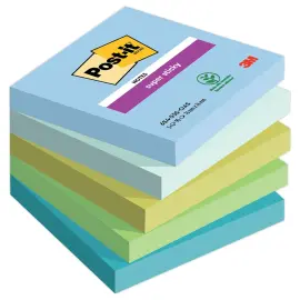 5 Notes Super Sticky Collection Oasis, 76 x 76 mm 