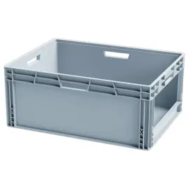 Bac picking avec ouverture large gris 145L 
