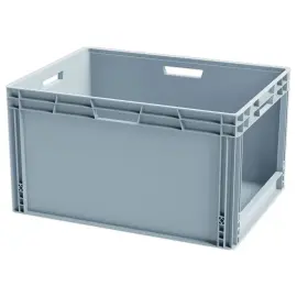 Bac picking avec ouverture large gris 185L 