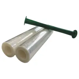 6 Rouleaux de film &eacute;tirable 13&micro; - 450 mmx 300 m - SANS MANDRIN. 
