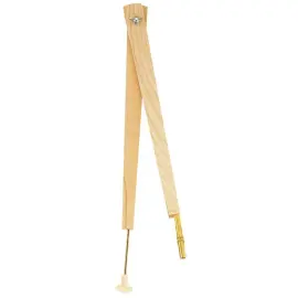 Compas pour tableau pour craie WONDAY - 40cm - bois naturel - ventouse 