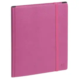 Agenda semainier spirale All in one - 15x21cm - rose- Janvier &agrave; d&eacute;cembre - EXACOMPTA 