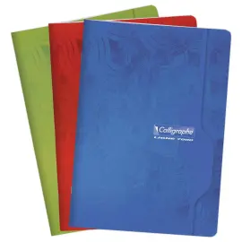 Cahier agraf&eacute; Calligraphe 70G, A4, Sey&egrave;s,96 pages 