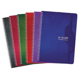 Cahier spirale Calligraphe 70g, A4, 5x5, 100 pages 