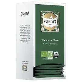 Sachets de th&eacute; bio - Th&eacute; vert de Chine - KUSMI TEA 